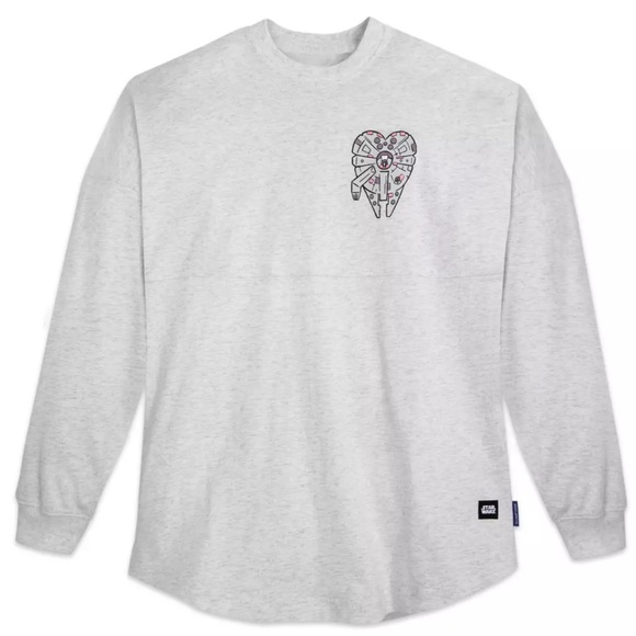 Star Wars Disney Spirit Jersey Han Solo/Princess Leia “I Know” NWT, Unisex Small - Picture 2 of 11